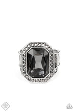 Load image into Gallery viewer, A Royal Welcome - Silver (Hematite) Ring (MM-0822)
