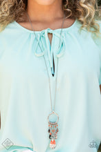 Load image into Gallery viewer, Totally Trolling - Orange Necklace (GM-0722)
