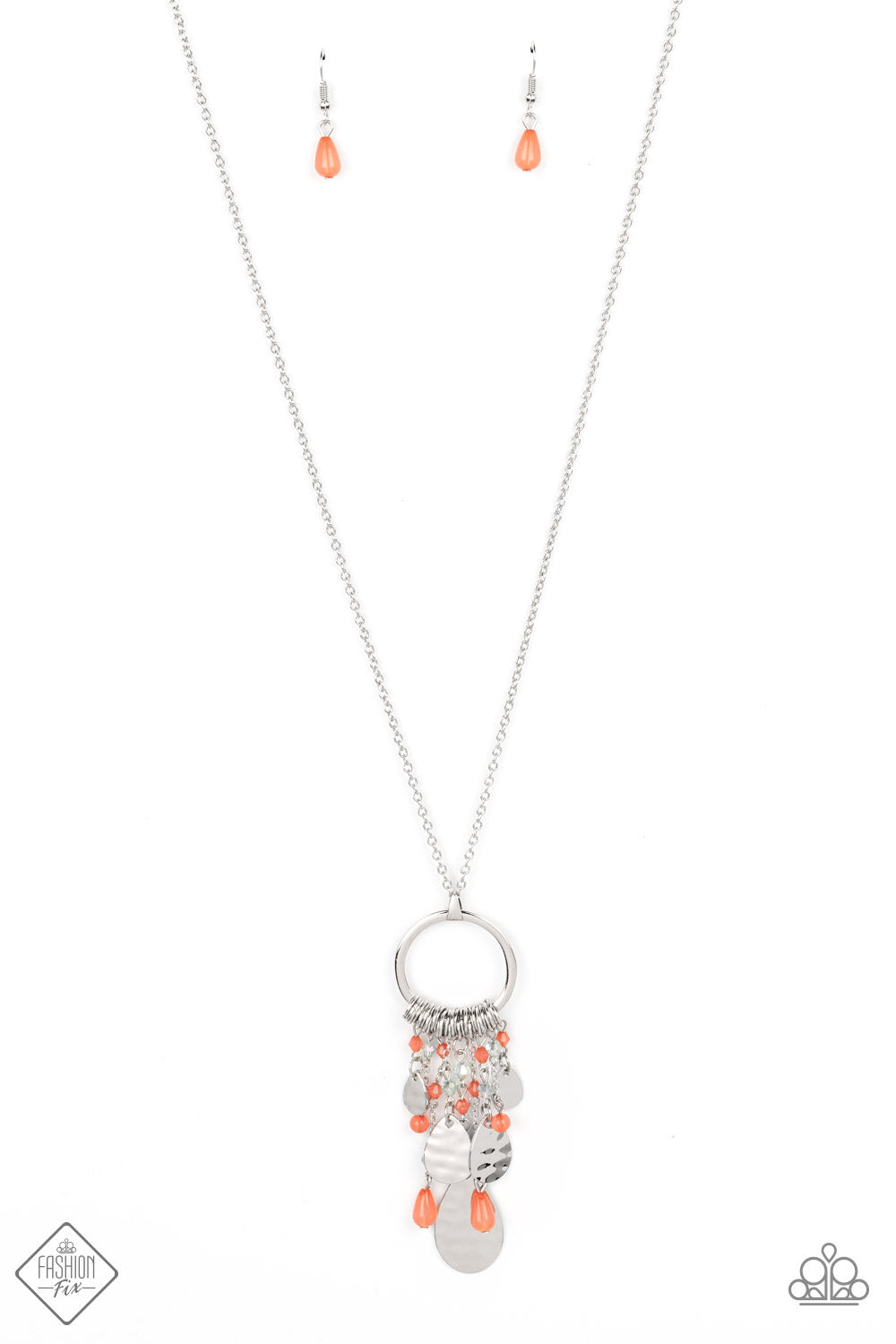 Totally Trolling - Orange Necklace (GM-0722)