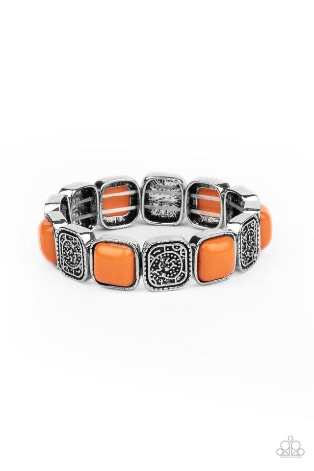 Trendy Tease - Orange Bracelet freeshipping - JewLz4u Gemstone Gallery
