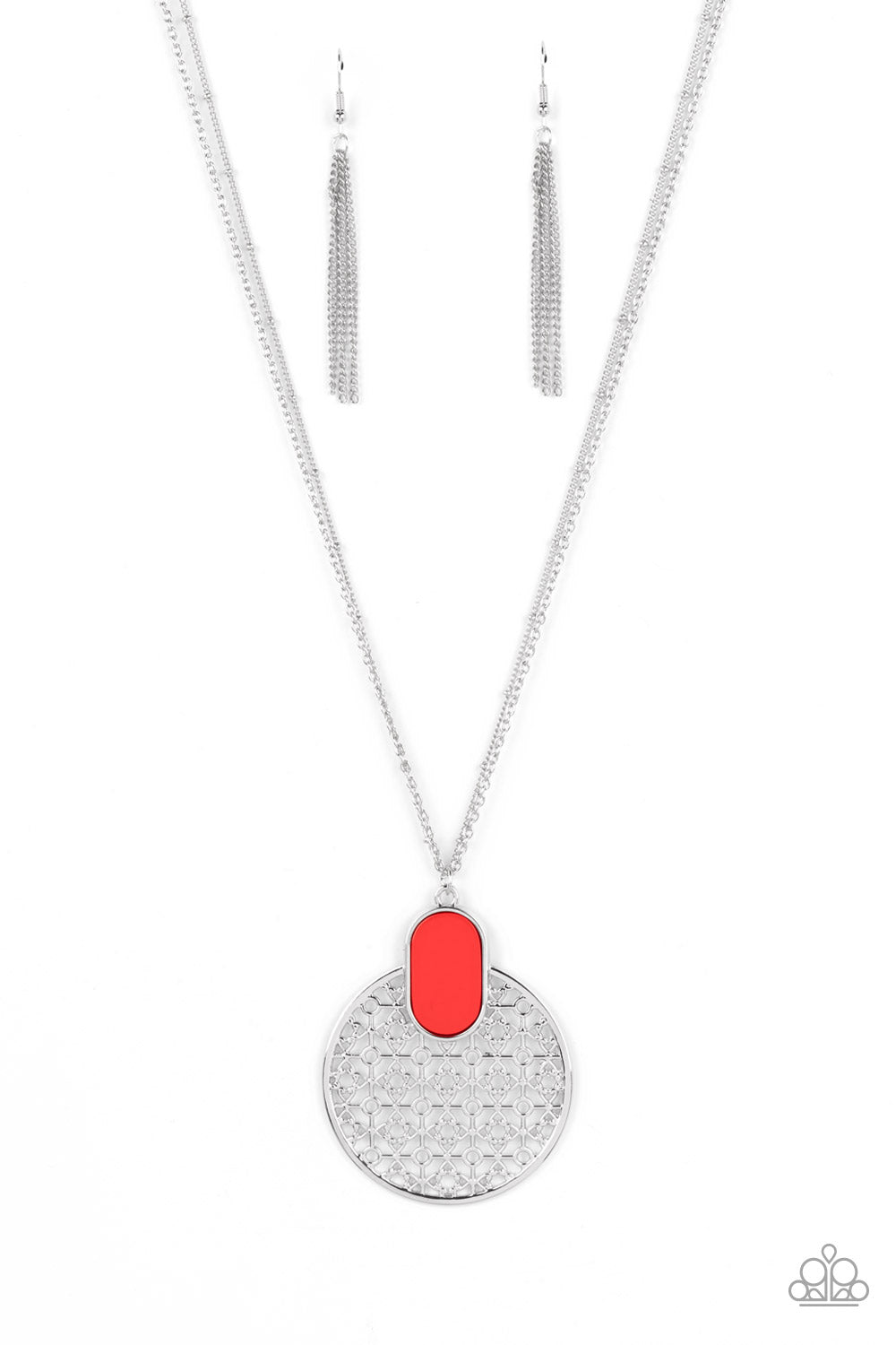 South Beach Beauty - Red Necklace