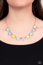 Load image into Gallery viewer, Queen of the Cosmos - Green (Iridescent Finish) Necklace
