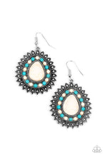 Load image into Gallery viewer, Sagebrush Sabbatical - White (Turquoise) Earring
