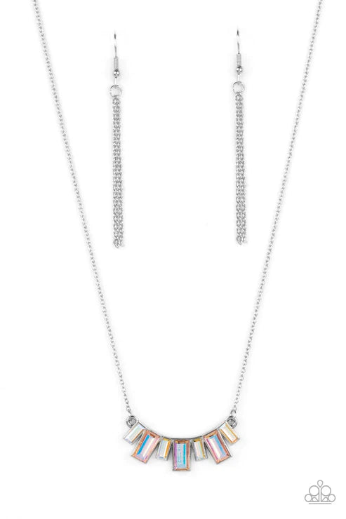 Hype Girl Glamour - Multi (Iridescent Rhinestone) Necklace