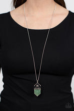 Load image into Gallery viewer, Trailblazing Talisman - Green Necklace
