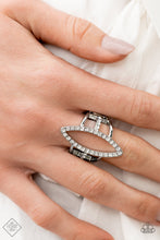 Load image into Gallery viewer, Icy Intuition - White (Rhinestone) Ring (GM-0622)
