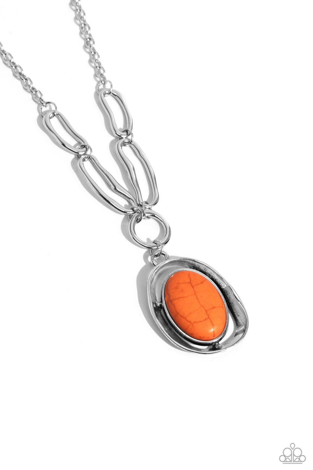 Sandstone Stroll - Orange Necklace