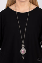 Load image into Gallery viewer, Fairytale Finesse - Pink (Cat&#39;s Eye Stone) Necklace
