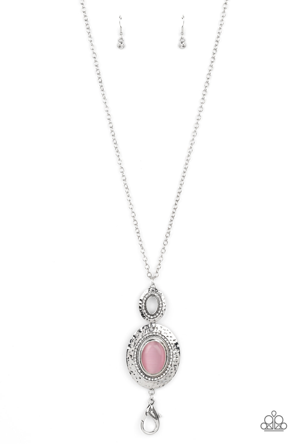 Fairytale Finesse - Pink (Cat's Eye Stone) Necklace