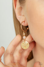 Load image into Gallery viewer, Artificial STARLIGHT - Gold Hoop Earring
