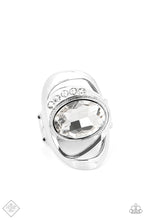 Load image into Gallery viewer, Mountain View Meadow - White (Rhinestone) Ring (GM-0822)
