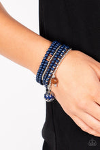 Load image into Gallery viewer, Epic Escapade - Blue (Navy) Bracelet
