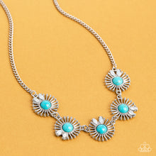 Load image into Gallery viewer, Fully Solar-Powered - Blue (Turquoise) Necklace
