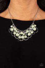 Load image into Gallery viewer, Ballroom Bliss - Green (Spearmint Pearls) Necklace
