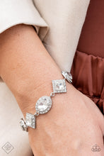 Load image into Gallery viewer, Decade of Dazzle - White (Rhinestone) Bracelet (FFA-0922)
