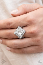 Load image into Gallery viewer, Transformational Twinkle - White (Rhinestone) Ring (FFA-0922)
