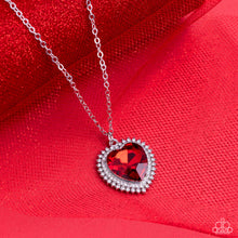 Load image into Gallery viewer, Sweethearts Stroll - Red (Heart) Necklace
