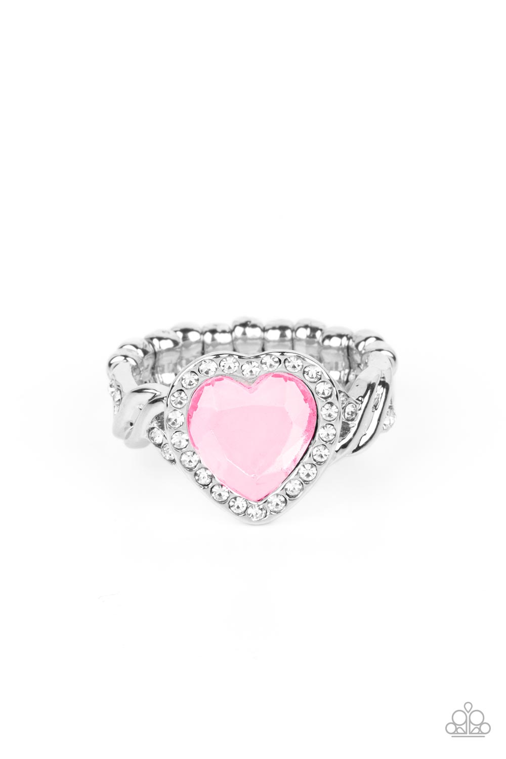 Committed to Cupid - Pink (Heart) Ring