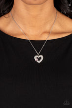 Load image into Gallery viewer, Bedazzled Bliss - Pink (Heart) Necklace
