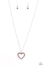 Load image into Gallery viewer, Dainty Darling - Pink (Heart) Necklace
