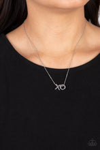 Load image into Gallery viewer, Hugs and Kisses - Silver &quot;XO&quot; Necklace
