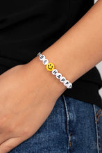 Load image into Gallery viewer, I Love Your Smile - Silver (Be Happy) Bracelet
