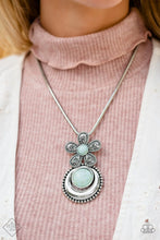 Load image into Gallery viewer, Bohemian Blossom - Blue Necklace (SSF-1122)
