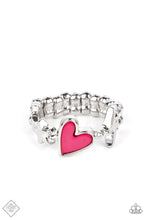 Load image into Gallery viewer, Contemporary Charm - Pink Ring (SS-0922)
