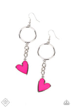Load image into Gallery viewer, Don&#39;t Miss a HEARTBEAT - Pink (Heart) Earring (SS-0922)
