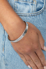 Load image into Gallery viewer, I Stand All Amazed - Silver Bracelet
