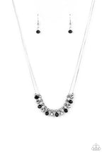 Load image into Gallery viewer, Shimmering High Society - Black Necklace
