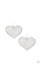 Load image into Gallery viewer, Fairest in the Land - Silver (Heart) Earring
