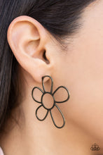 Load image into Gallery viewer, Rustic Rarity - Brass (Flower) Earring
