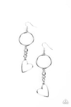 Load image into Gallery viewer, Don&#39;t Miss a HEARTBEAT - White (Heart) Earring
