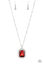 Load image into Gallery viewer, Galloping Gala - Red (Gem) Necklace
