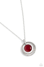 Load image into Gallery viewer, Cat’s Eye Couture - Red Necklace
