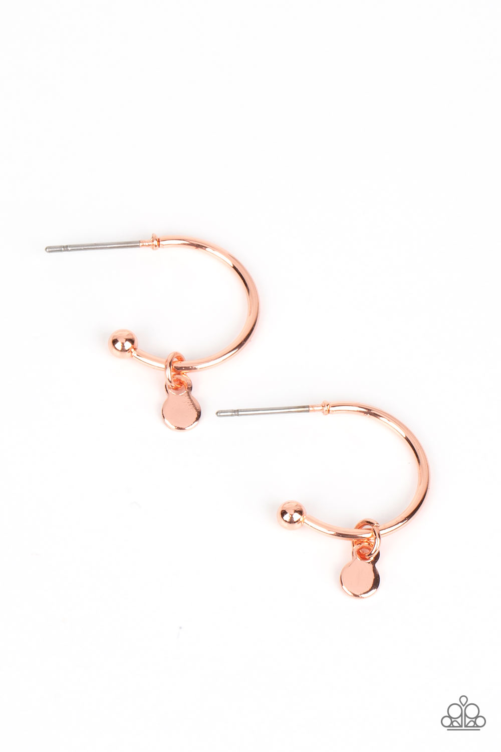 Modern Model - Copper (Hoop) Earring