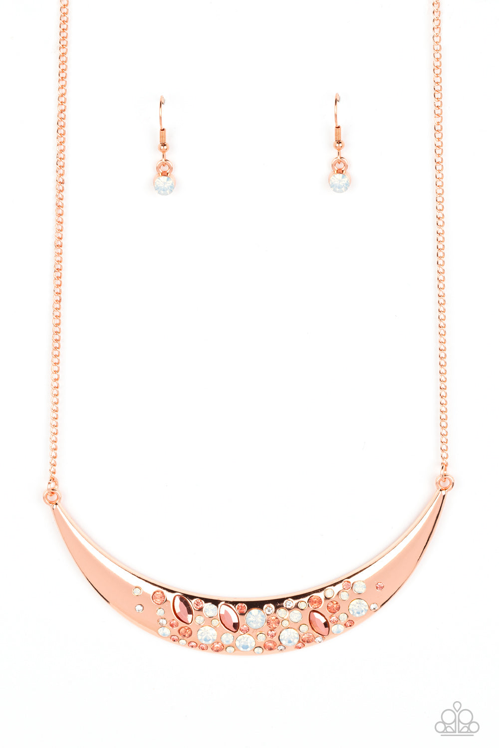 Bejeweled Baroness - Copper (Shiny Copper) Necklace