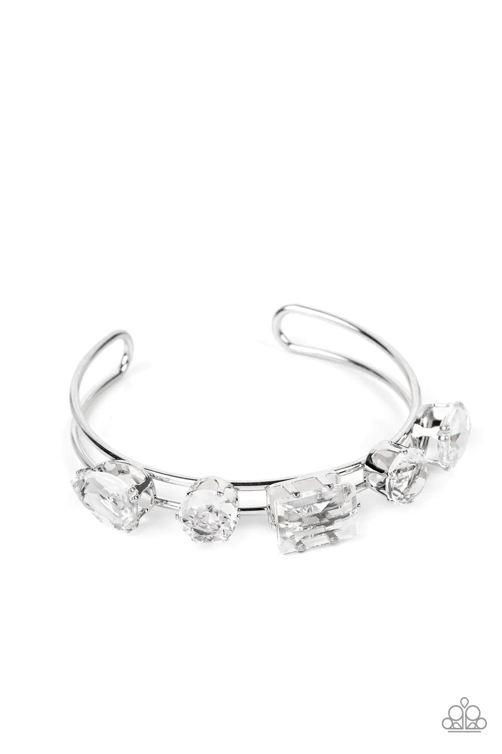 Uniquely Untapped - White (Gems) Bracelet