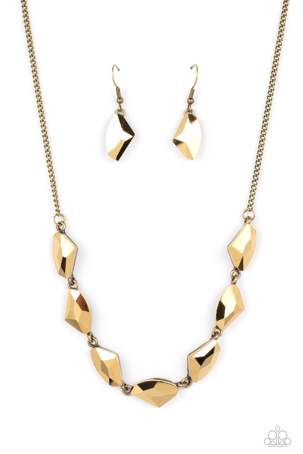 Raw Rapture - Brass Necklace