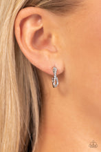 Load image into Gallery viewer, Horoscopic Helixes - White Hoop Earrings
