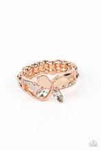 Load image into Gallery viewer, Fetching Flutter - Rose Gold (Butterfly) Ring
