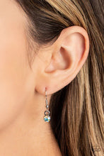 Load image into Gallery viewer, Stardust Saucer - Blue Necklace
