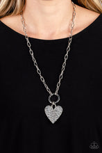 Load image into Gallery viewer, Brotherly Love - Silver (Heart) Necklace

