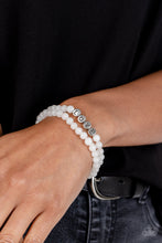 Load image into Gallery viewer, Devoted Dreamer - White (LOVE) Bracelet
