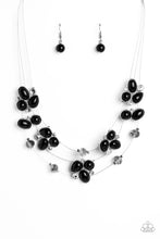 Load image into Gallery viewer, Snow Angels - Black Necklace
