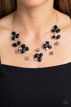 Load image into Gallery viewer, Snow Angels - Black Necklace
