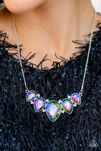 Load image into Gallery viewer, Regally Refined - Multi (UV shimmer) Necklace
