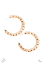 Load image into Gallery viewer, Sunshine SLATE of Mind - Gold Hoop Earring (GM-1222)

