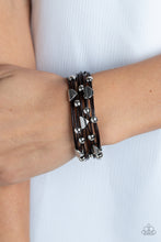 Load image into Gallery viewer, Aphrodite Ascending - Brown (Heart) Bracelet
